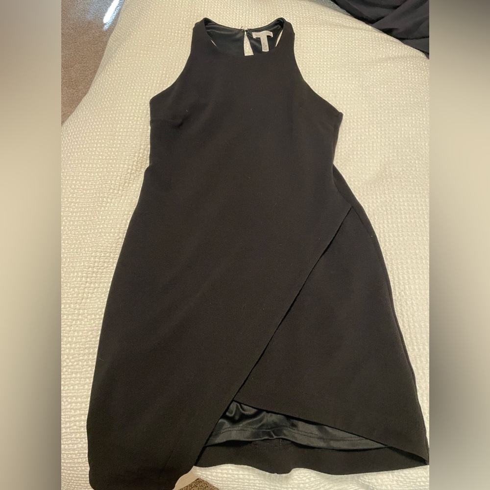 Leith wrap asymmetrical dress